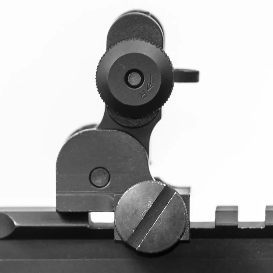 Mira trasera abatible YHM Yankee Hill Machine YHM-9680 - acero - tornillo para pulgar Foto 4 de 4