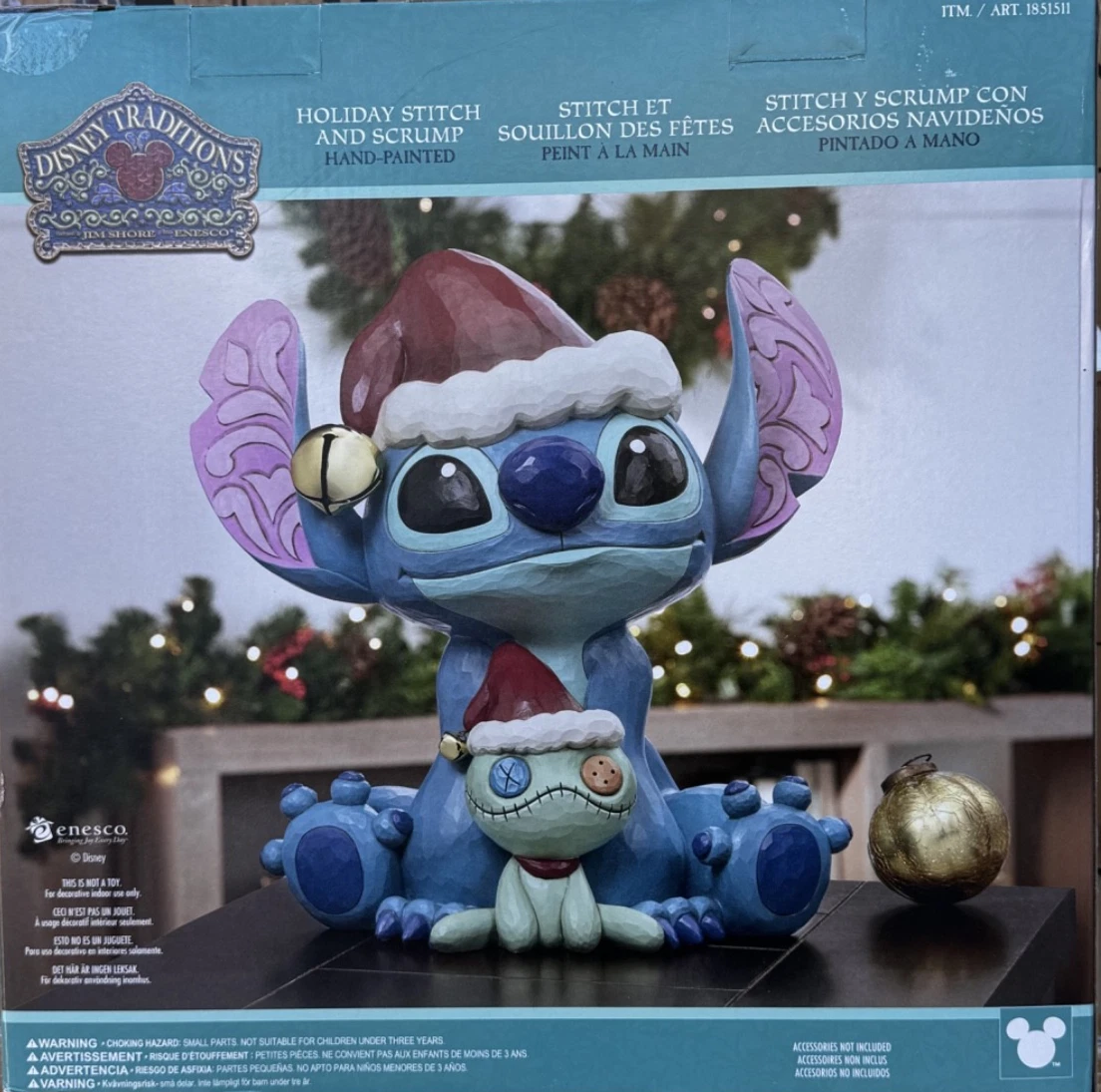 Figurine: Stitch - Wrapped in Lights - Magical Gifts