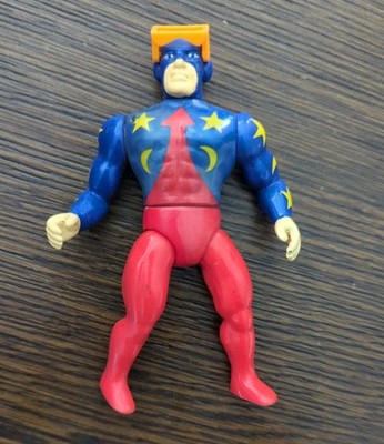 Vintage Mighty Crusaders THE COMET Remco Action Figure Toy 1984 Archie Comics 