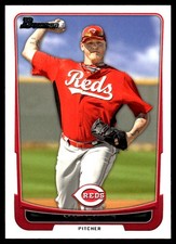 Mat Latos 2012 Bowman #28 Cincinnati Reds MLB READ FREE SHIPPING AutographDen