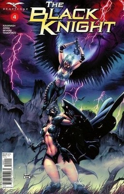 THE BLACK KNIGHT #4 VARIANT BY ZENESCOPE 2019 1$ COMIC SALE + BONUS