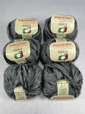 ROVING yarn 6 Skeins (~50g Ea) Tropical Lane Adele wool blend *READ* Color # 157