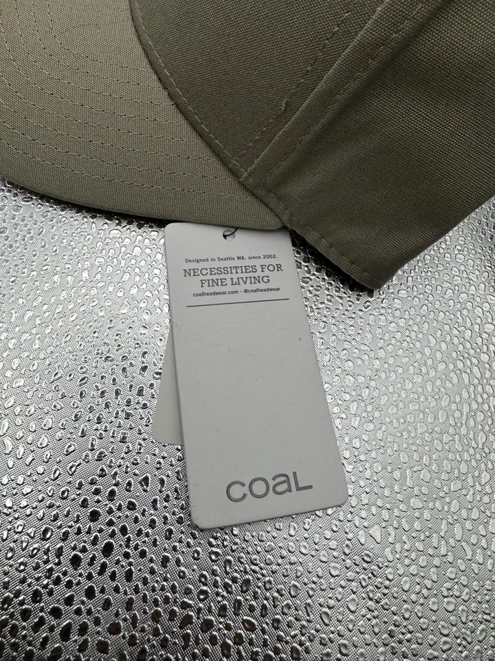 煤帽棒球帽卡其色有机棉 Sasquatch 刺绣男式均码 — 第 4/4 张图片