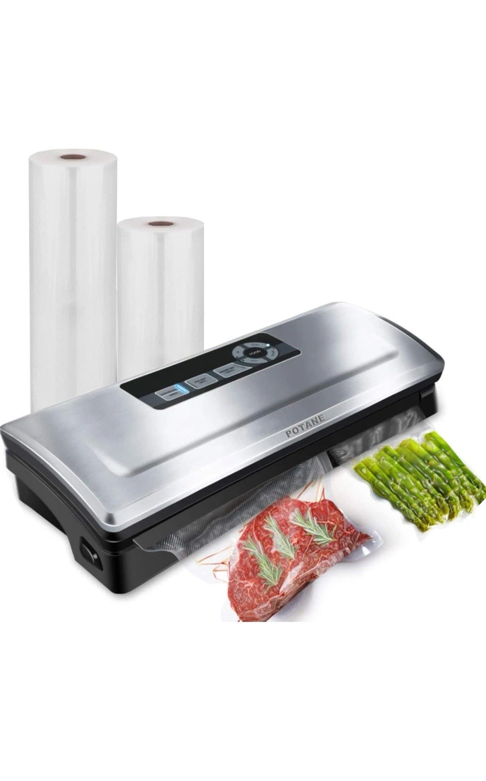 Precision Vacuum Sealer Machine, Powerful Pro Vacuum Food Sealer, 8-in-1 Easy Pr