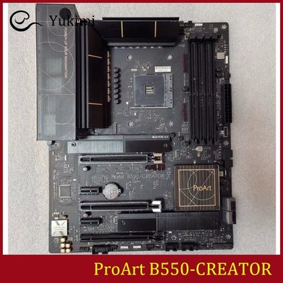 FOR ASUS ProArt B550-CREATOR DDR4*4 AMD 192GB HDMI VGA Ｍotherboard Test OK