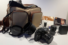 Sears KS Super 35mm SLR Film Camera With Lens And All Parts Look At All Photos