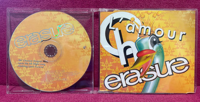 ERASURE-Oh L'amour-UK CD Single-3 Tracks-August Mix-2003 Mute