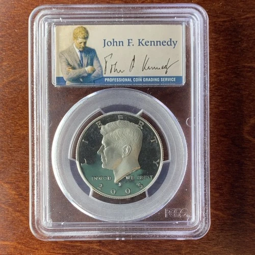 2005 Kennedy Half Dollar Silver Proof PCGS PR69DCAM San Francisco 50C