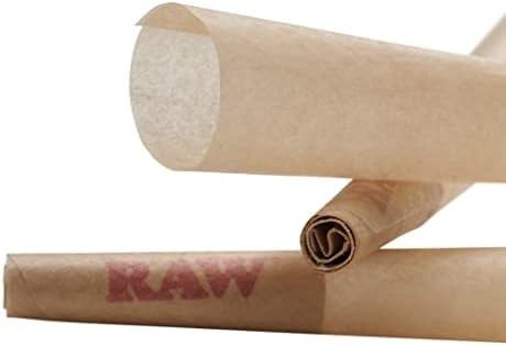 Raw Cones King Size Classic Rolling Papers & Tips, 100 Pack