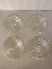 READ Glass Fresnel Lens 6   5 7/8   Inch Made in Germany Used Lighting Lot Of 4 