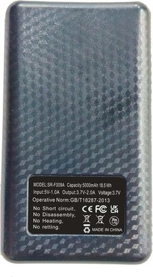 Power Bank Klein Externer Akku 5000mAh Mini Tragbares Ladegerät Portable for