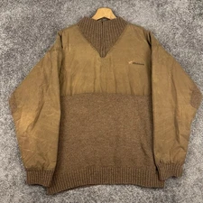 Original McAlister Sweater Mens XXL Hunting Waxed Cotton Upper Duration 100 Wool