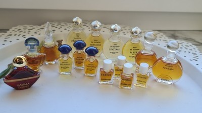 Parfum Miniaturen Sammlung Guerlain, Parure, Mitsouko, Chamade, Nahema.. Vintage