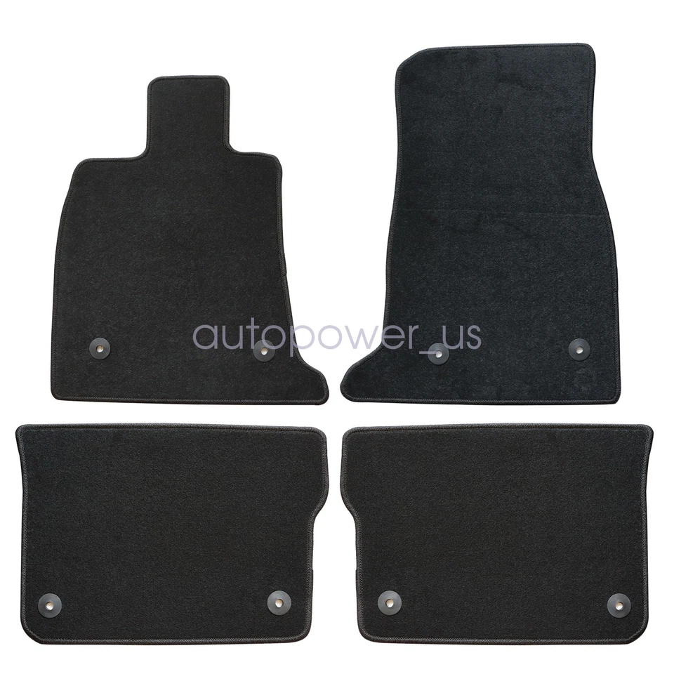 4 piezas alfombrillas negras para Cadillac CT6 2016-2020 4 puertas delanteras y traseras Foto 4 de 4