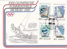 SA15 Russia USSR 1980 Olympic Games - Moscow '80 - Sailing FDC