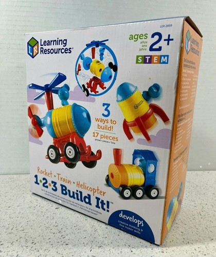 Learning Resources STEM Educational Toys Build It Game Develop Motor Skills