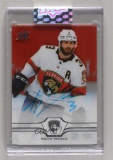 2020-21 Clear Cut 2022-23 Upper Deck Update Keith Yandle #CC-KY Auto 11jd