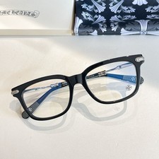 Chrome Hearts Tresticles Eyeglasses 53 19-151 925 Silver Details, Made in Japa