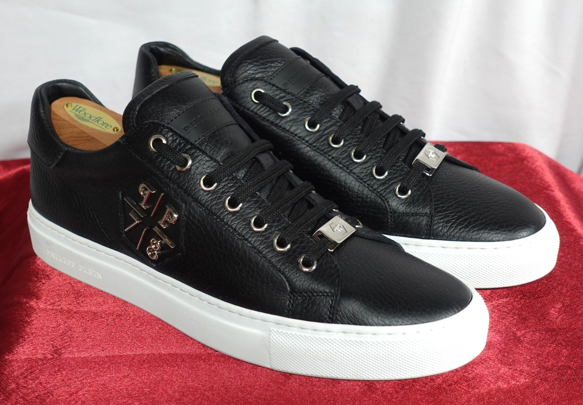 Philipp Plein PP78 Low Top Sneakers Black Euro 41 US