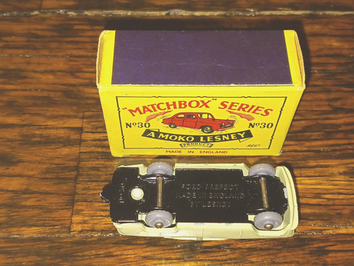 GORGEOUS!! 1956 Matchbox Moko Lesney 30A Ford Prefect GPW MINT In Original Box!! - Picture 13 of 17