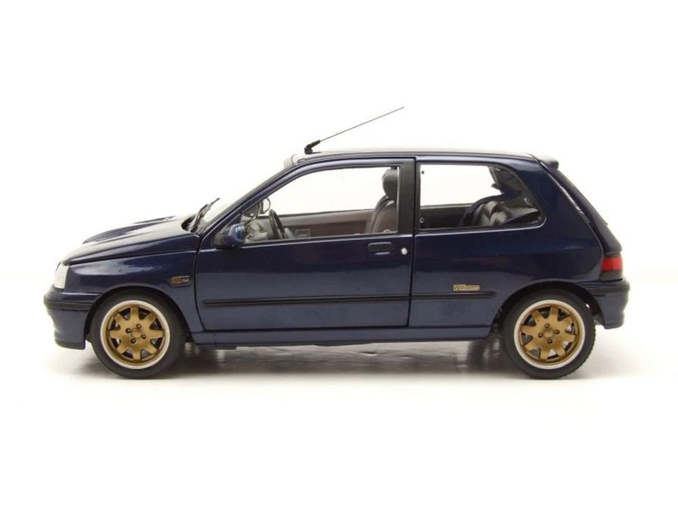 Renault Clio Williams 1993 blau metallic Modellauto 1:18 Norev - Bild 3 von 4