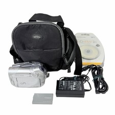 Canon DC100 DVD Camcorder 25x Optical Zoom with Bag BUNDLE TESTED WORKING