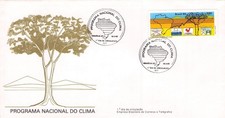 BRAZIL - FDC 1985 PROGRAMA NACIONAL DO CLIMA