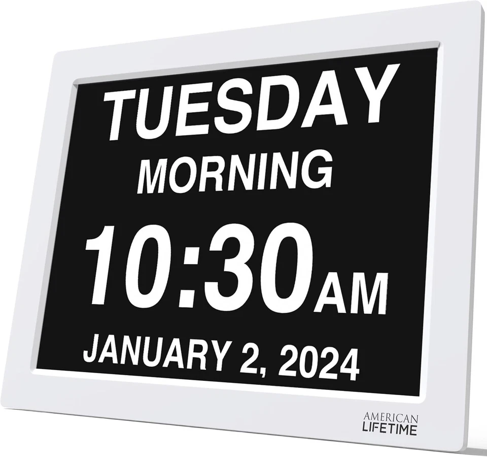 Large Digital Dementia Clock for Seniors - Image 3 of 4