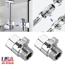 1/2 Hand-Held Shower Head Quick Switch Shower Flow Control Valve Close Valve US