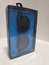 Brookstone Audio Shades Sunglasses with Built in Dual Speakers Bluetooth Black