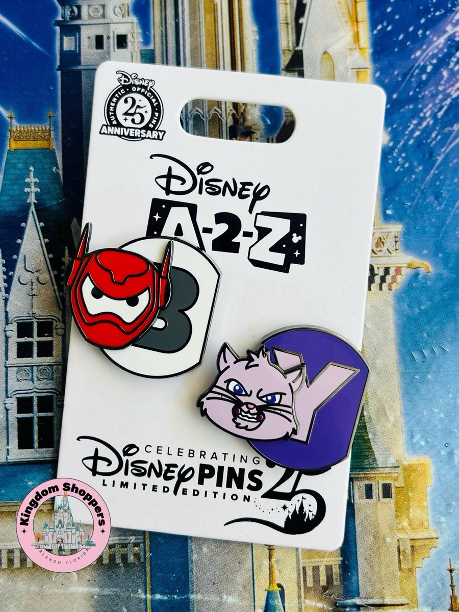 2025 Disney Parks Pin A-2-Z Series B Baymax Y Yzma LE 1250 | eBay