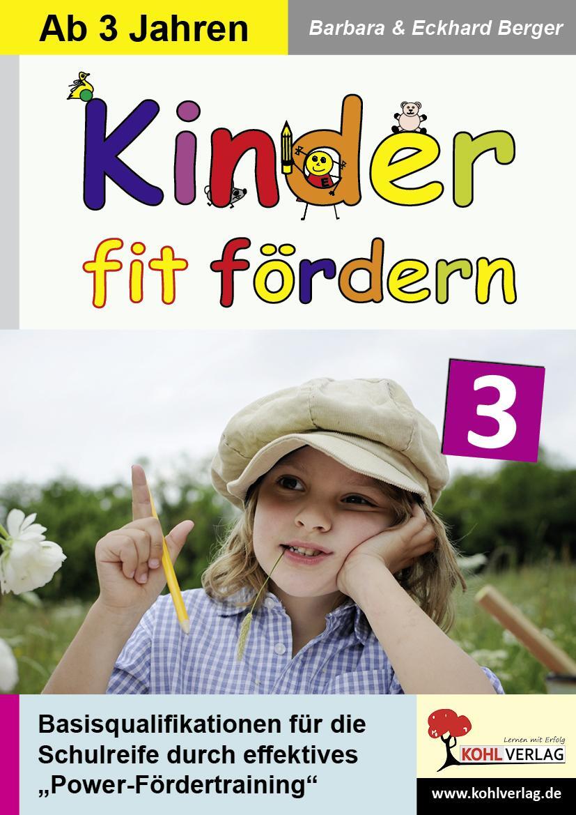 Kinder fit fördern. Bd.3 ~ Barbara Berger ~  9783866322219 - Barbara Berger