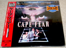 Robert De Niro CAPE FEAR Martin Scorsese Nick Nolte JAPAN LASERDISC 2LD NTSC.