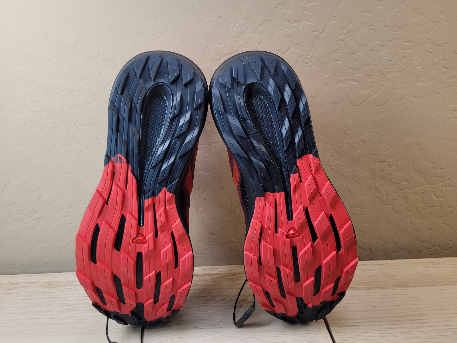 Scarpe Salomon Uomo Pulsar Trail Running Escursionismo Rosso Nero Taglia 7 5 416029