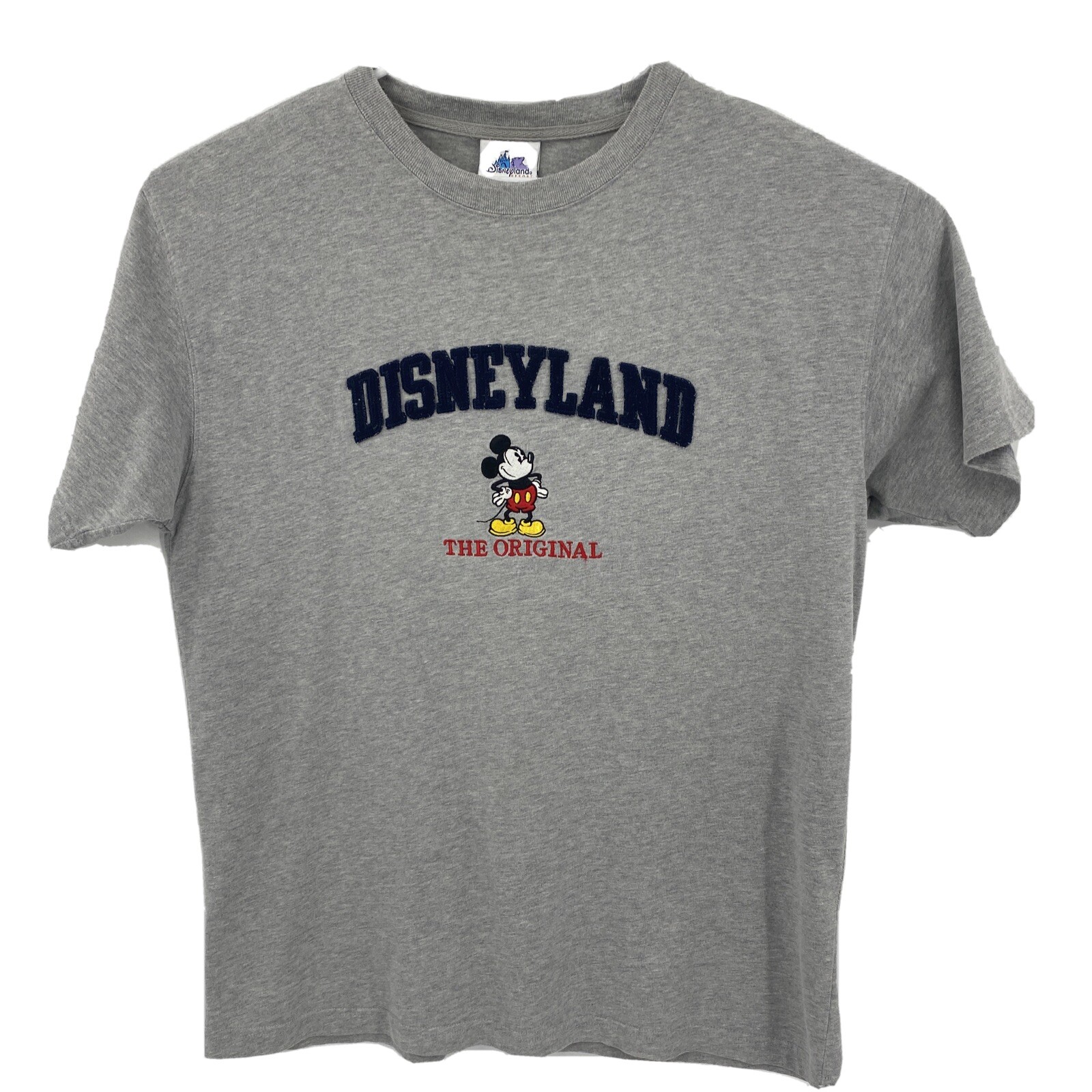 Disneyland Embroidered Mickey Mouse TShirt Sz L Larg… Gem