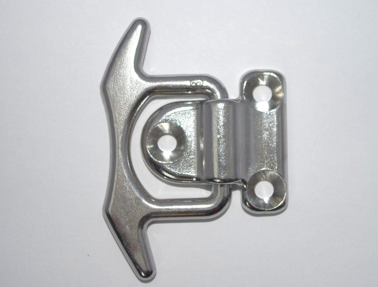Cadène de pont rabattable 49x48mm inox 316 de qualité marine premium