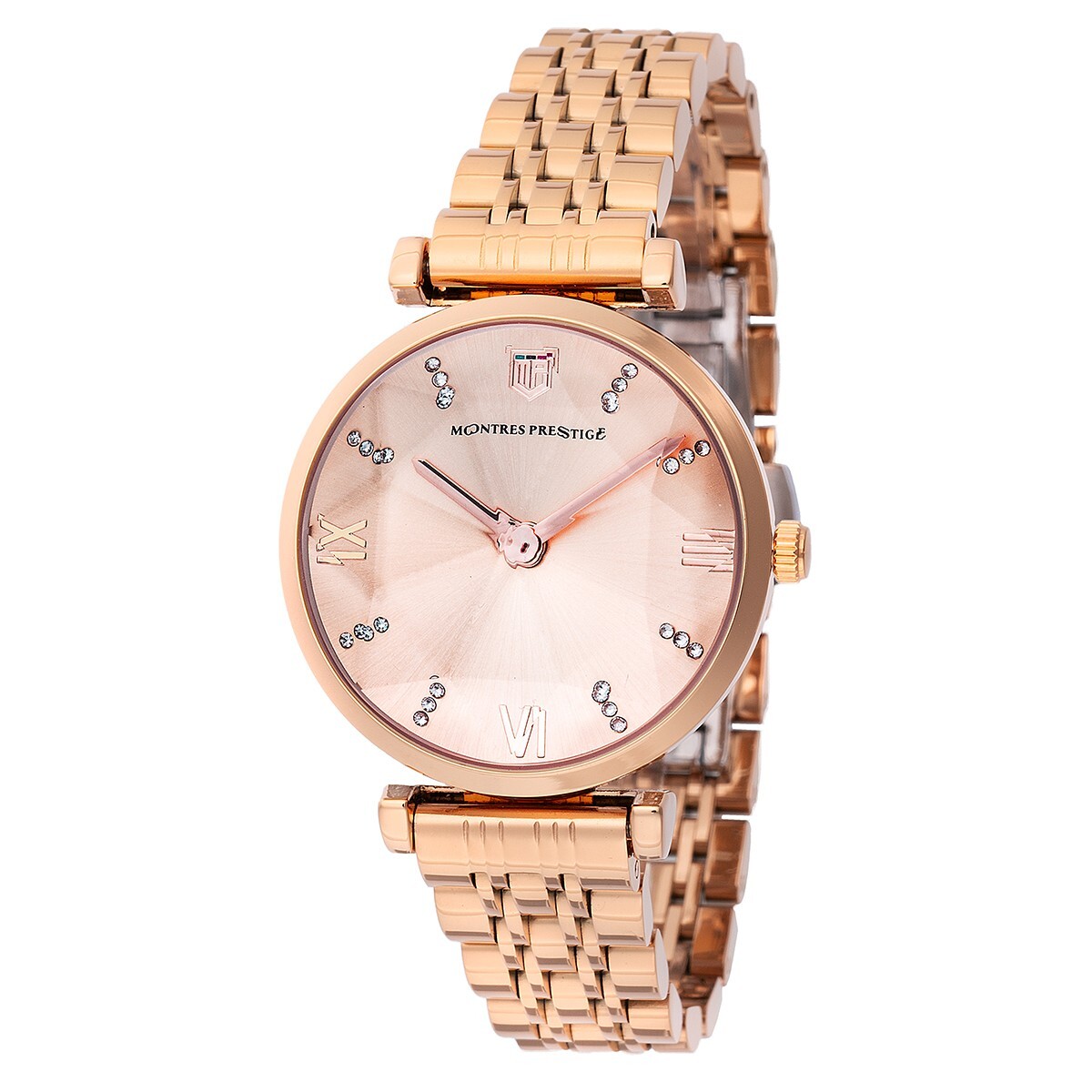 新品 gold prestige 正規品 プラチナローズ Montres Prestige X Invicta Women's Watch 32mm Rose-tone Steel (MPW