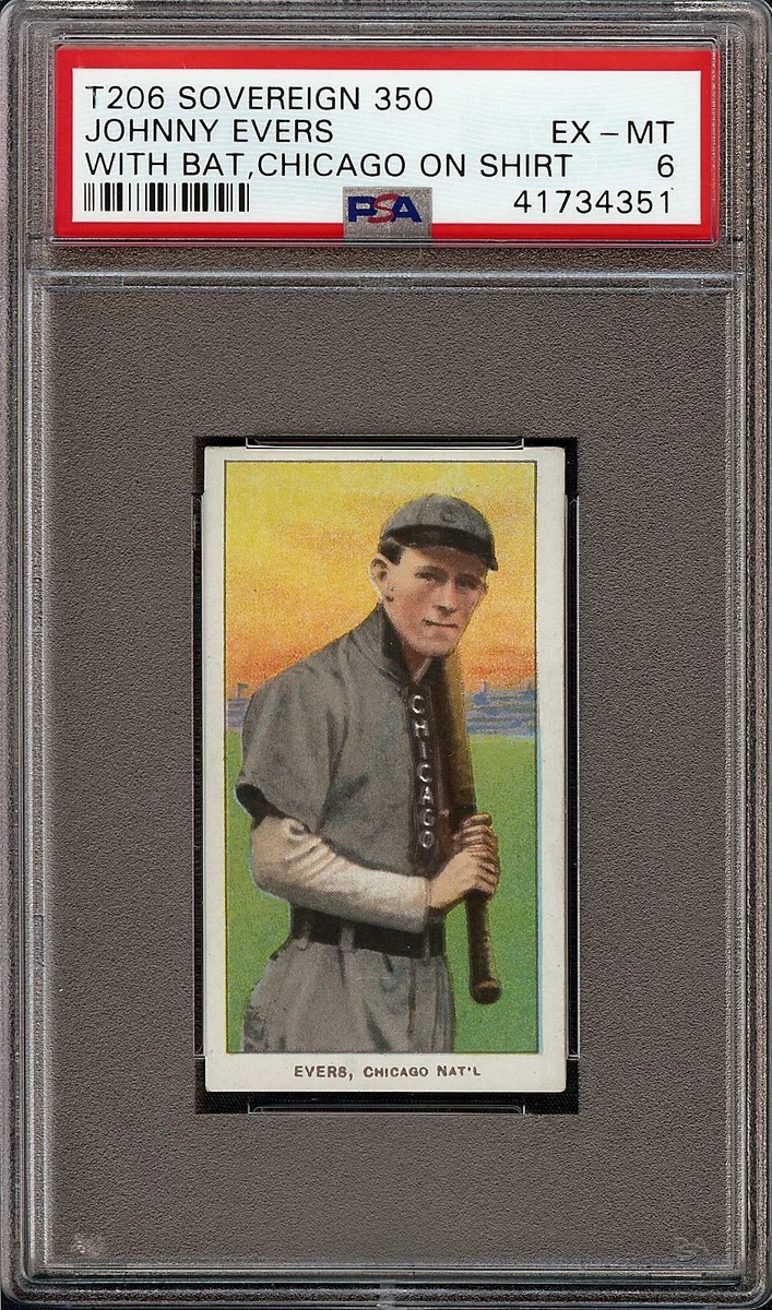 Johnny Evers Baseball Sports Trading Cards & Accessories 1909-11