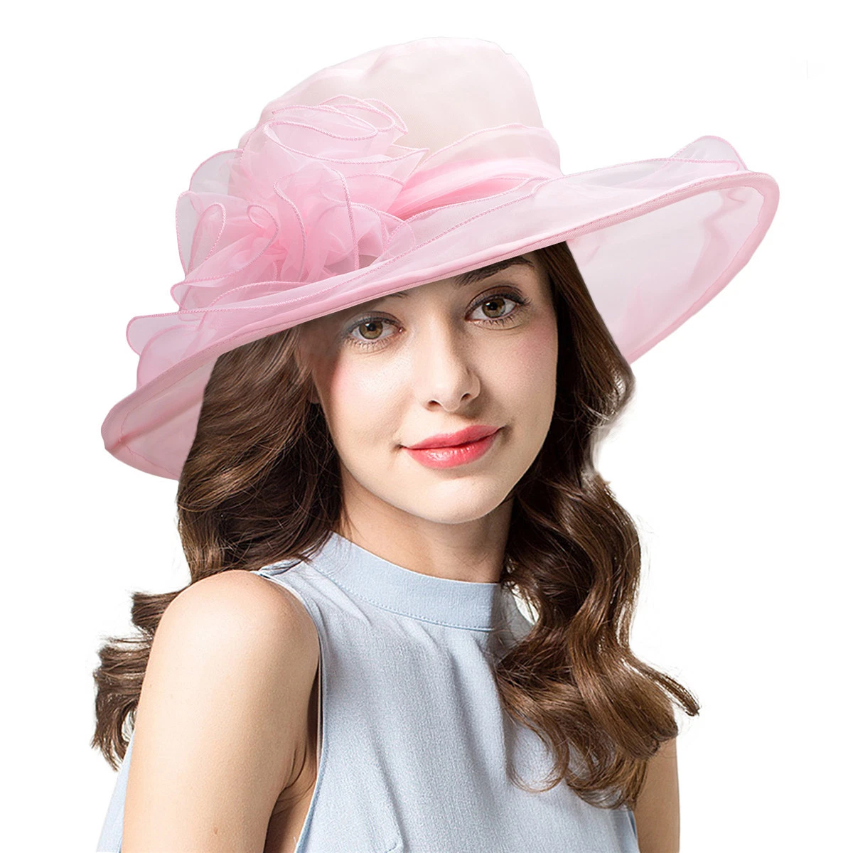 Pink Adjustable Size Church/Dress Formal Hats for Women for sale | eBay