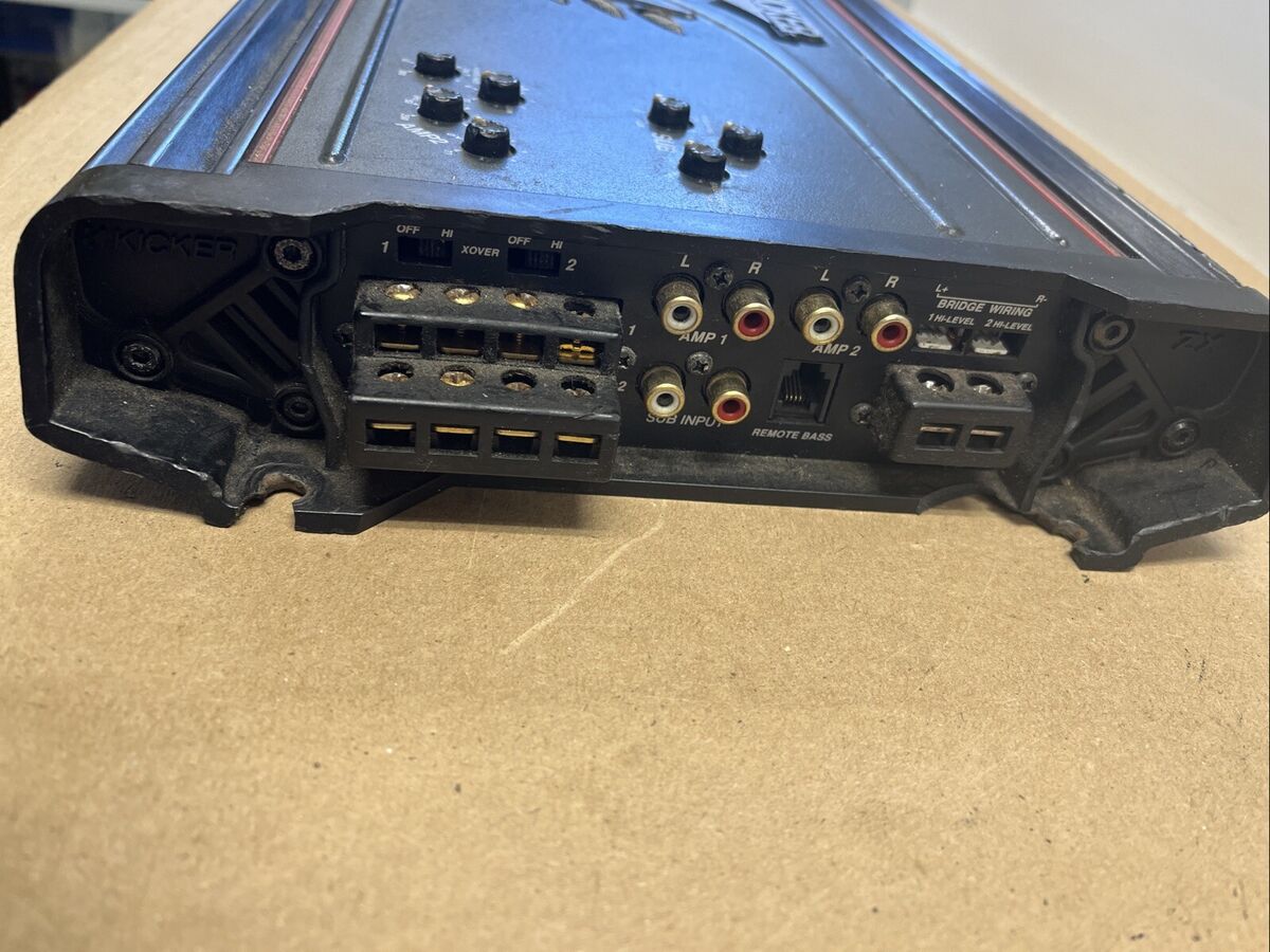 Kicker ZX700.5 5-Channel Car Stereo Amp Amplifier | eBay Kicker ZX700.5 5-Channel Car Stereo Amp Amplifier | eBay