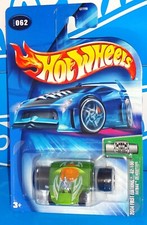 Hot Wheels 2004 First Editions #62 Fatbax Silhouette Green w/ 5SPs