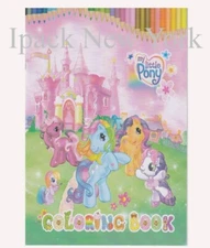 Coloring  Sticker Book  10 sheets with 2 sheets stickers 5.5x8''