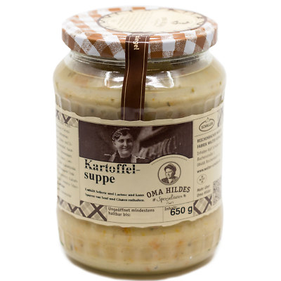 Kartoffelsuppe Fertigsuppen | Oma Hildes Spezialitäten Schaller Wurstfabrik 650g