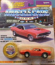 JOHNNY LIGHTNING MUSCLE CARS--1972 AMC JAVELIN--8 CARS MULTIPLE COLORS