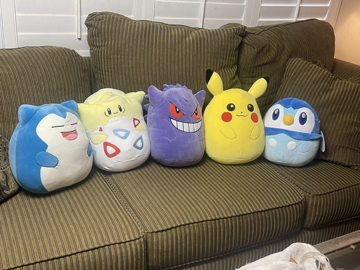 Squishmallows Super Soft Plush Toys, 10 Pokémon Squad