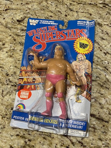 WWF Adrian Adonis LJN Wrestling Superstars Figure...