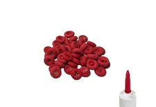 Premium Caulk Saver Caps - 50 Pack Durable Latex Caulk Tube Sealers with Easy...