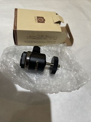 UTEBIT Ball Head with 1/4'' Hotshoe Camera Mount Adapter 360 Degree Rotatable New