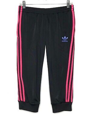 Adidas Originals Crop Pants Women's Size S Joggers Capri 3 Adidas Originals Crop Pants Women's Size S Joggers Capri 3