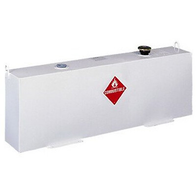 Crescent Jobox 486000 Vertical Steel Transfer Tank, White, 36